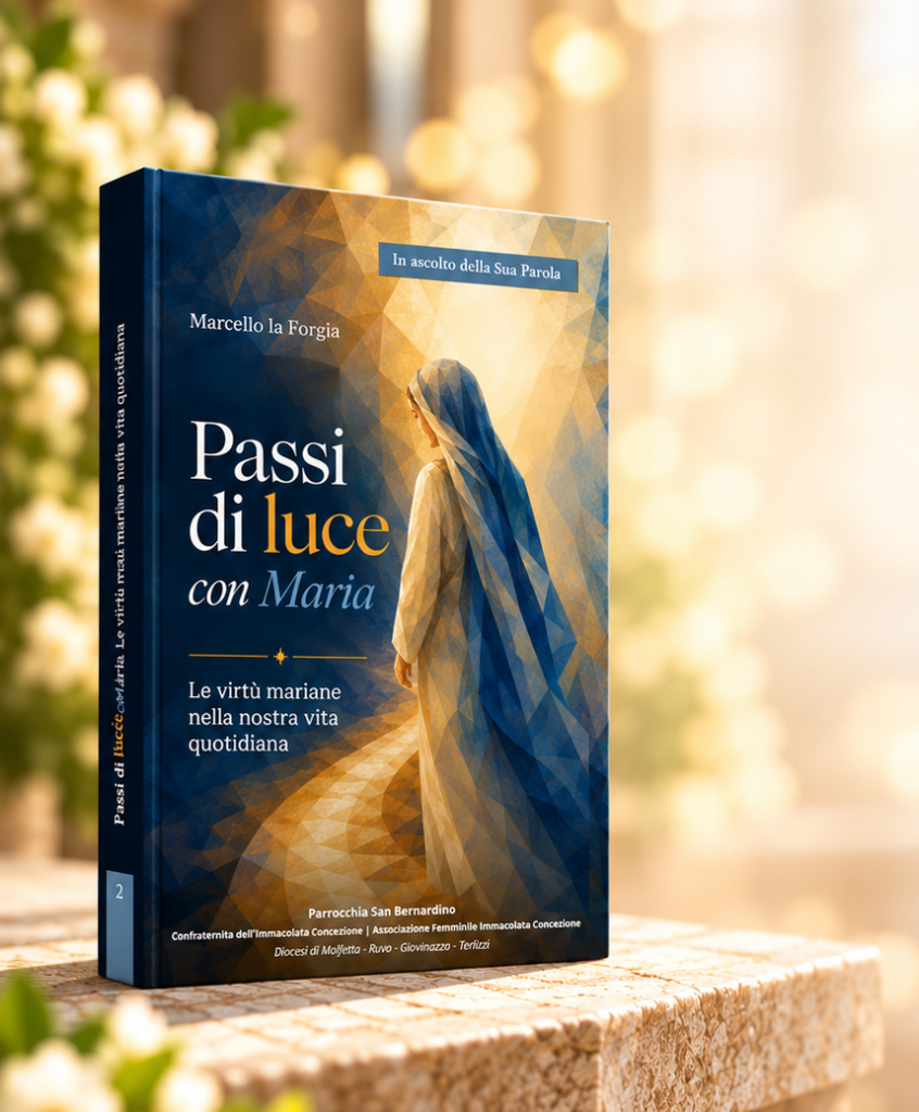 parrocchia san bernardino molfetta - collana editoriale in ascolto della sua parola - parole di avvento - libro PASSI DI LUCE CON MARIA 2026